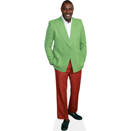 Featured image for “Idrissa Akuna Elba (Green Jacket) Cardboard Cutout”