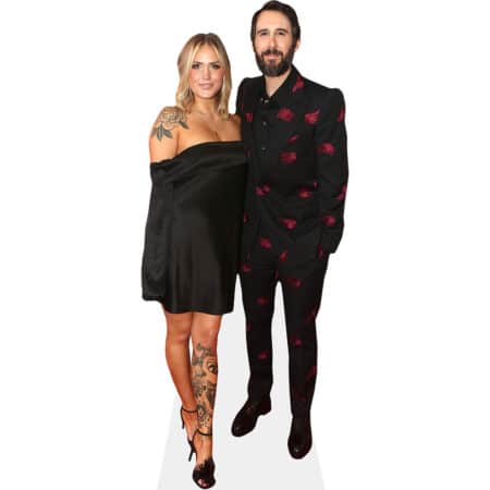 Natalie McQueen And Josh Groban (Duo 1) Mini Celebrity Cutout