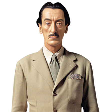 Featured image for “Salvador Dali (Suit) Half Body Buddy”