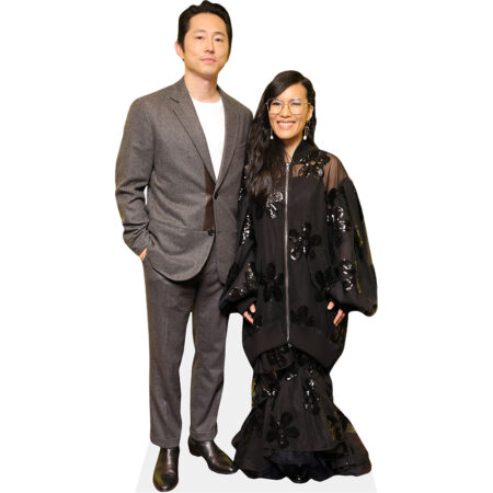 Featured image for “Steven Yeun And Ali Wong (Duo 2) Mini Celebrity Cutout”