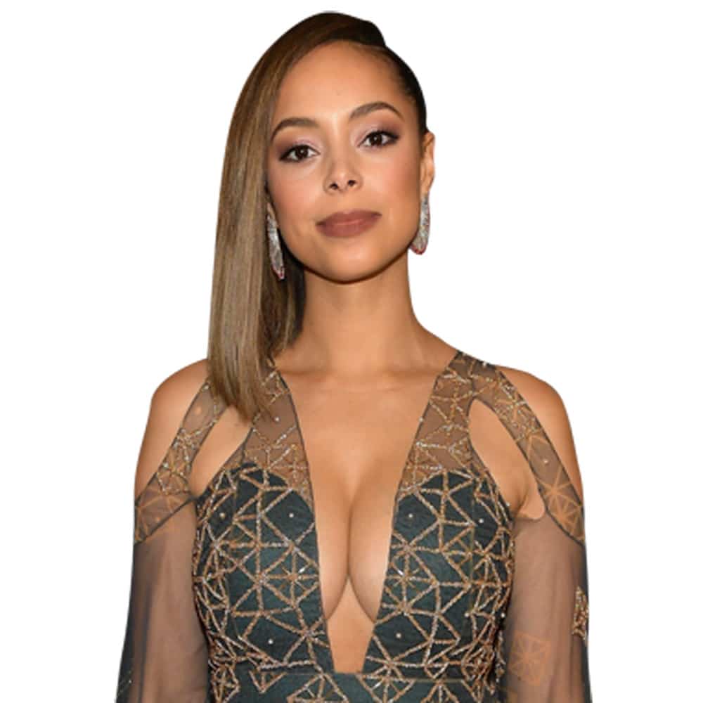 Amber Stevens West (Long Dress) Half Body Buddy, image size:1000x1000