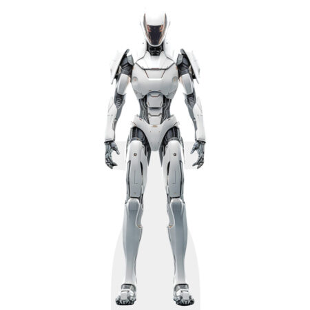 Featured image for “Robot (One) Cardboard Cutout”