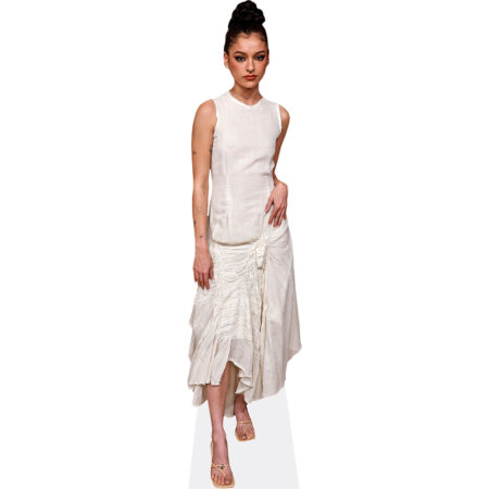 Featured image for “Bryana Salaz (White Dress) Cardboard Cutout”