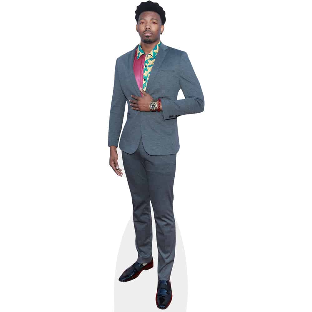 Dominique Barrett (Suit) Cardboard Cutout - Celebrity Cutouts