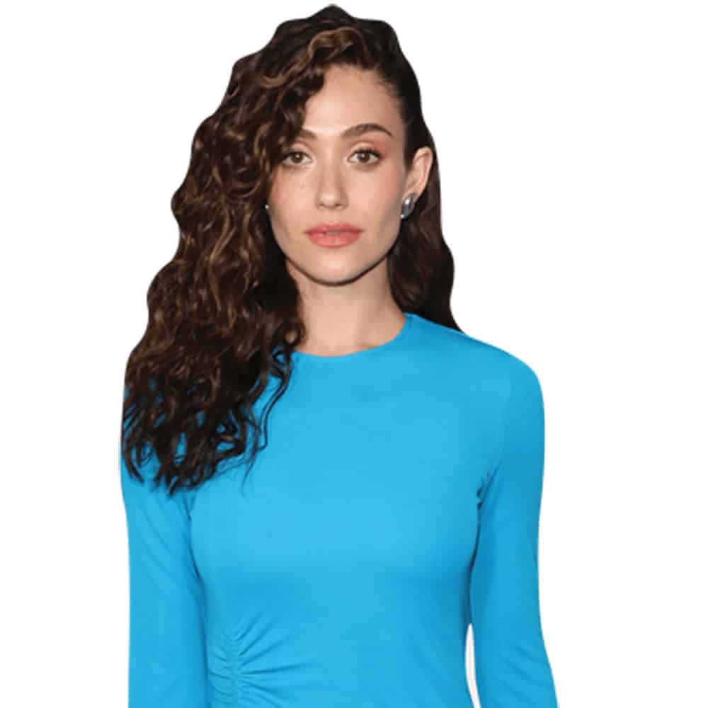 emmy rossum blue dress Emmy Rossum Two Tone Tulle Cocktail Dresses for Celebrity – loveangeldress main image 0