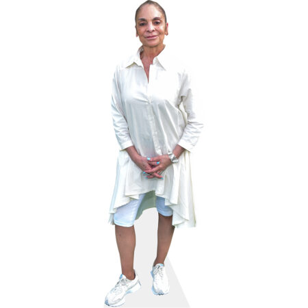 Featured image for “Jasmine Guy (White Dress) Cardboard Cutout”