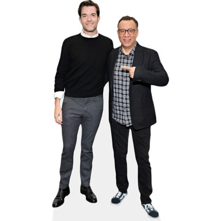 Featured image for “John Mulaney And Fred Armisen (Duo 1) Mini Celebrity Cutout”