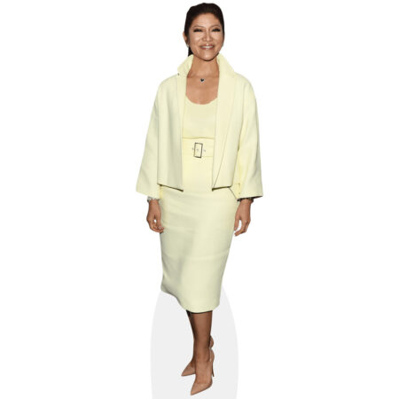 Featured image for “Julie Chen Moonves (Skirt) Cardboard Cutout”