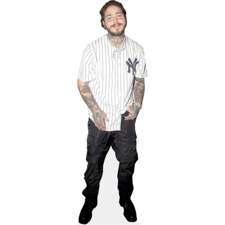 Featured image for “Post Malone (White Top) Cardboard Cutout”