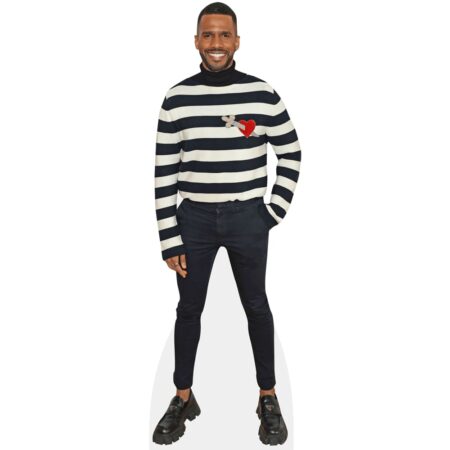 Featured image for “Eric West (Stripes) Cardboard Cutout”