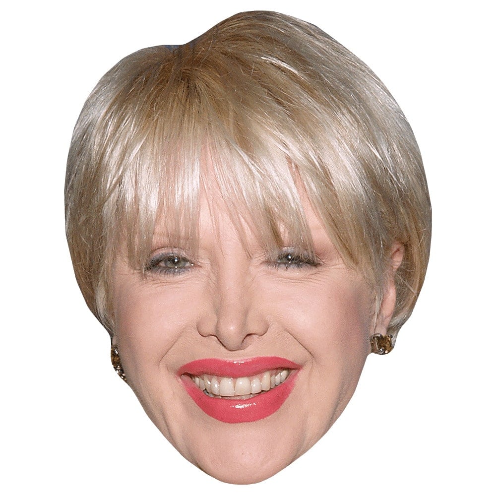 Gennifer Flowers (Smile) Mask - Celebrity Cutouts
