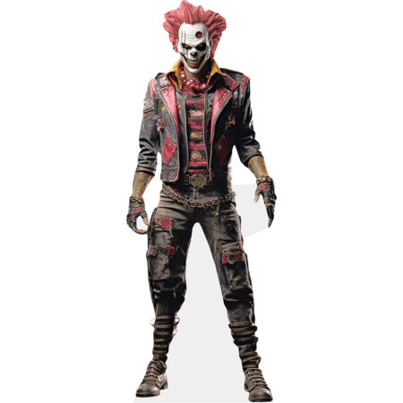 Featured image for “Horror Clown (Red Hair) Cardboard Cutout”