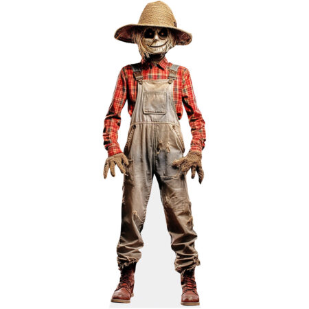 Featured image for “Scarecrow (Dungarees) Cardboard Cutout”
