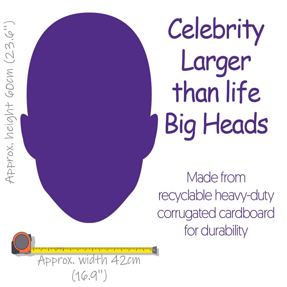 Celebrity Cutouts Big Heads