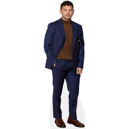 Featured image for “Ryan Thomas (Blue Suit) Cardboard Cutout”