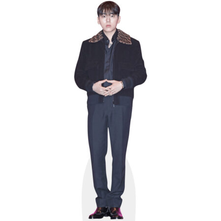 Featured image for “Woo Ji-Ho (Black Outfit) Cardboard Cutout”