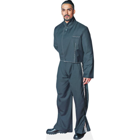 Featured image for “Aaron Thiara (Black Outfit) Cardboard Cutout”