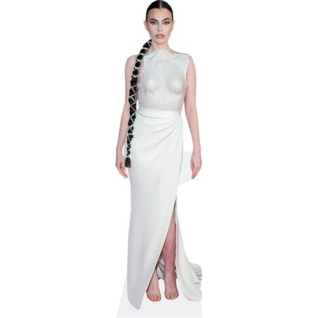 Featured image for “Charlotte Howard (White Dress) Cardboard Cutout”