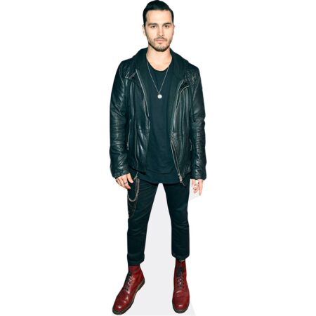 Featured image for “Michael Malarkey (Leather) Cardboard Cutout”