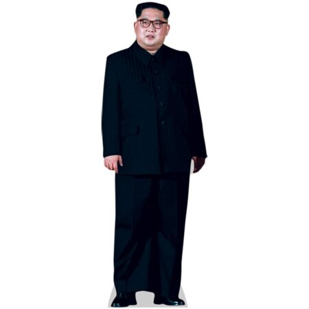 Featured image for “Kim Jong-un (Black Suit) Cardboard Cutout”
