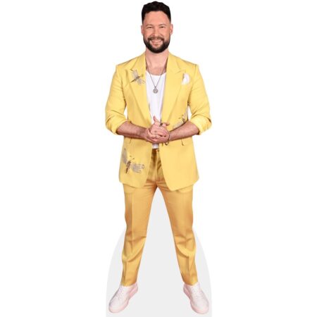 Featured image for “Calum Scott (Yellow Suit) Cardboard Cutout”