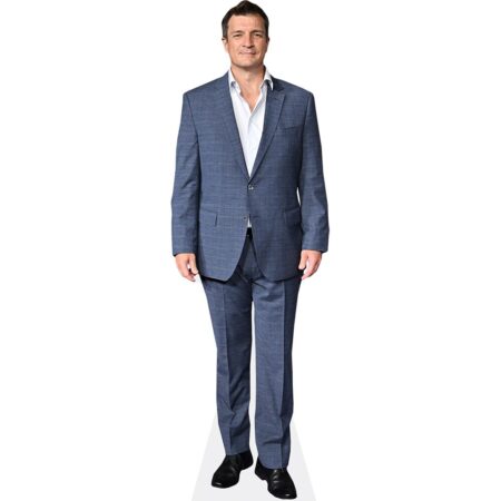Featured image for “Nathan Fillion (Suit) Cardboard Cutout”