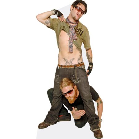 Featured image for “Brandon Margera And Ryan Dunn (Duo 1) Mini Celebrity Cutout”