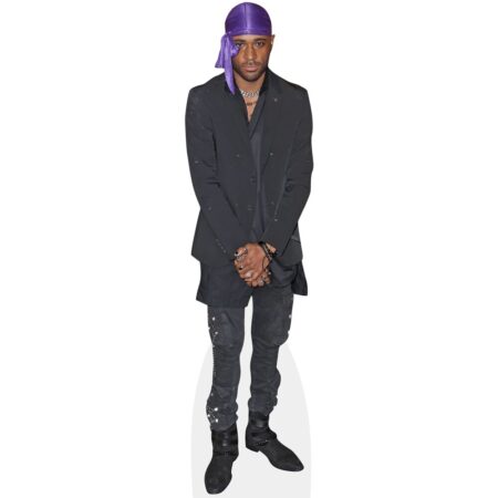 Featured image for “Khylin Rhambo (Black Outfit) Cardboard Cutout”