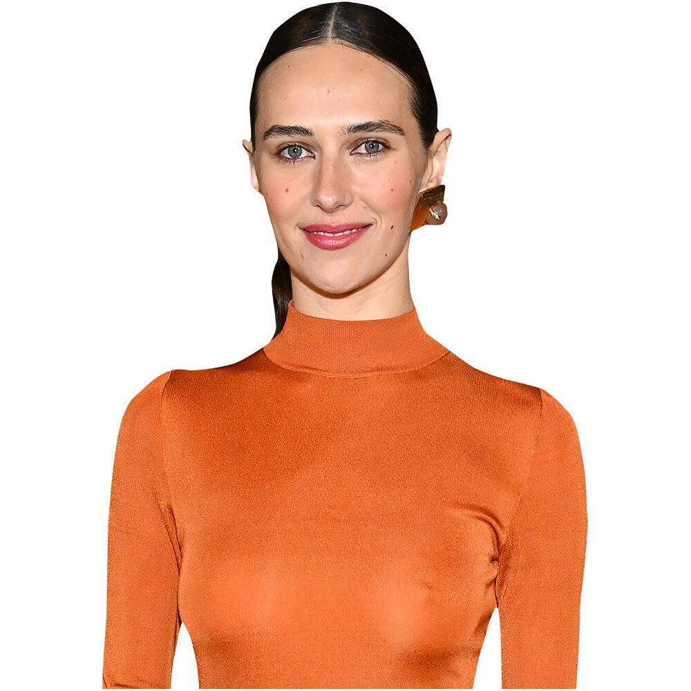 Devon Lee Carlson (Orange Dress) Buddy - Torso Up Cutout - Celebrity
