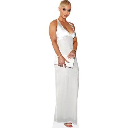 Featured image for “Ellie Gonsalves (White Dress) Cardboard Cutout”