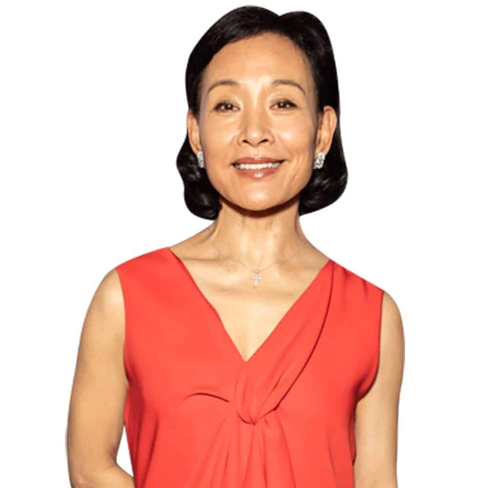 Joan Chen (Red Dress) Buddy - Torso Up Cutout - Celebrity Cutouts, image size:1000x1000