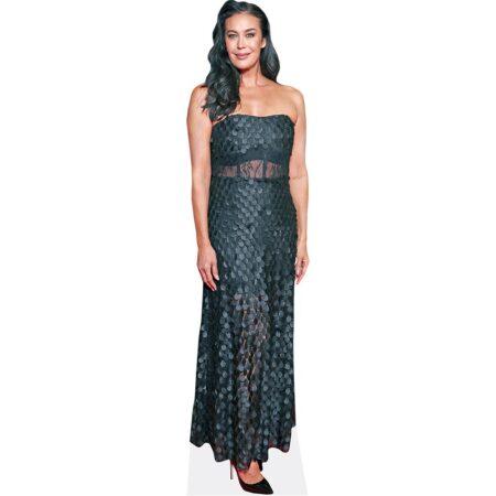 Featured image for “Megan Gale (Black Dress) Cardboard Cutout”