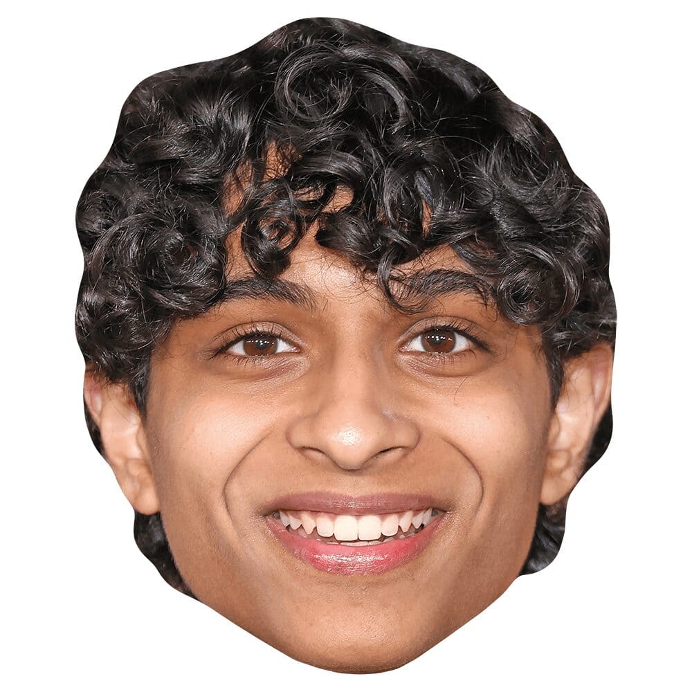 Aryan Simhadri (Smile) Mask - Celebrity Cutouts