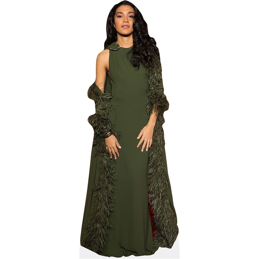 Olivia Dean (Green Dress) Cardboard Cutout - Celebrity Cutouts Olivia Dean (Green Dress) Cardboard Cutout - Celebrity Cutouts